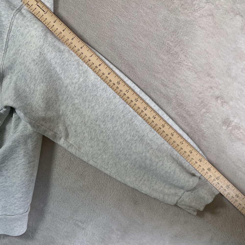 Hollister Sweatshirt Mens Medium NYC New‎ York City Chenille Applique Crewneck - Picture 6 of 11